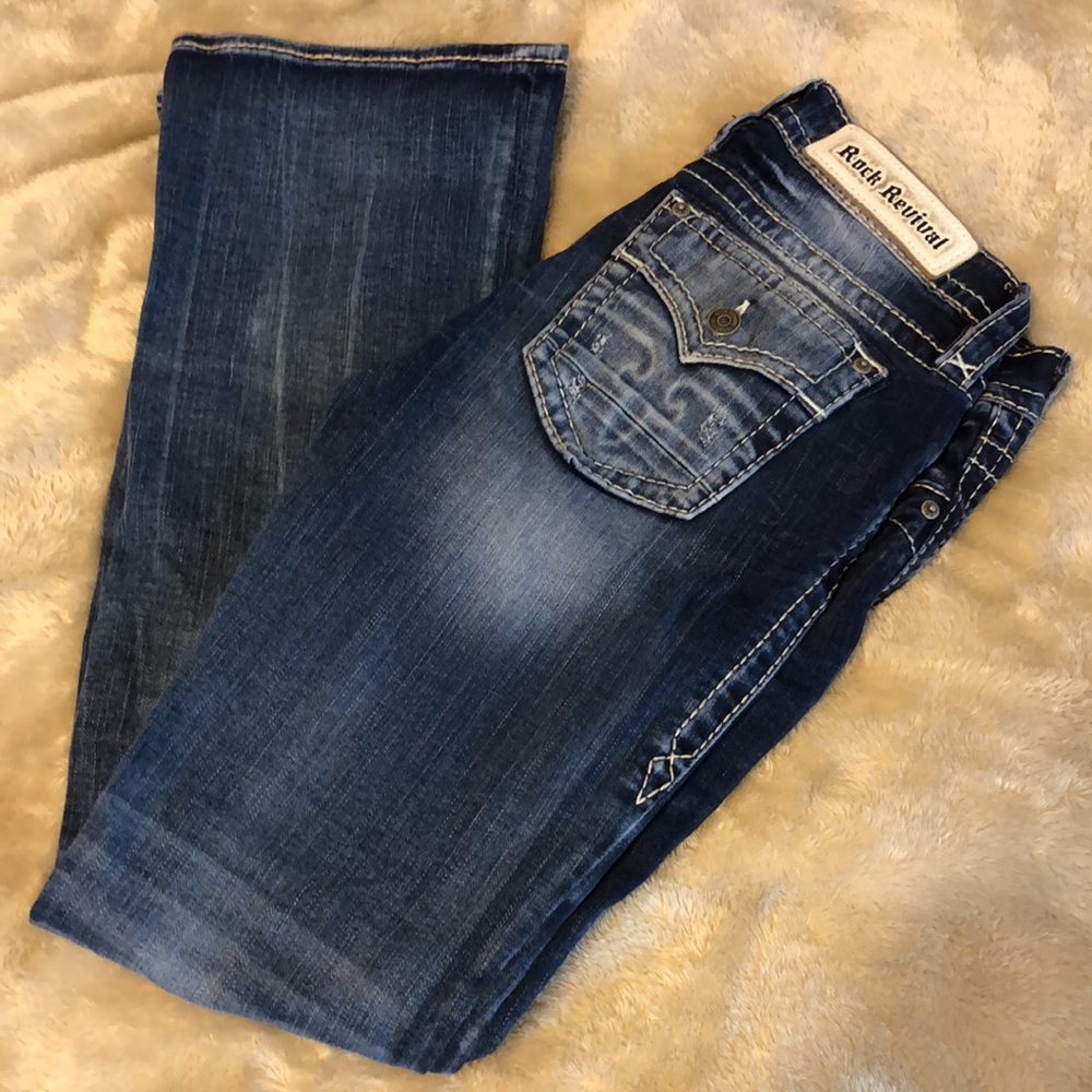 Rock Rival Bootcut Jeans - Picture 4 of 8